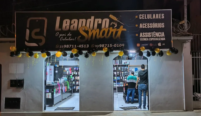 Fachada da loja Leandro Smart